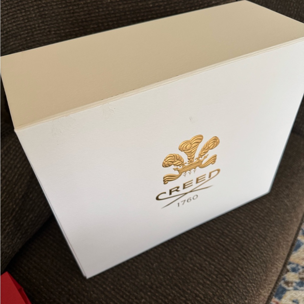 Creed Ivory Box with Gold Emblem
